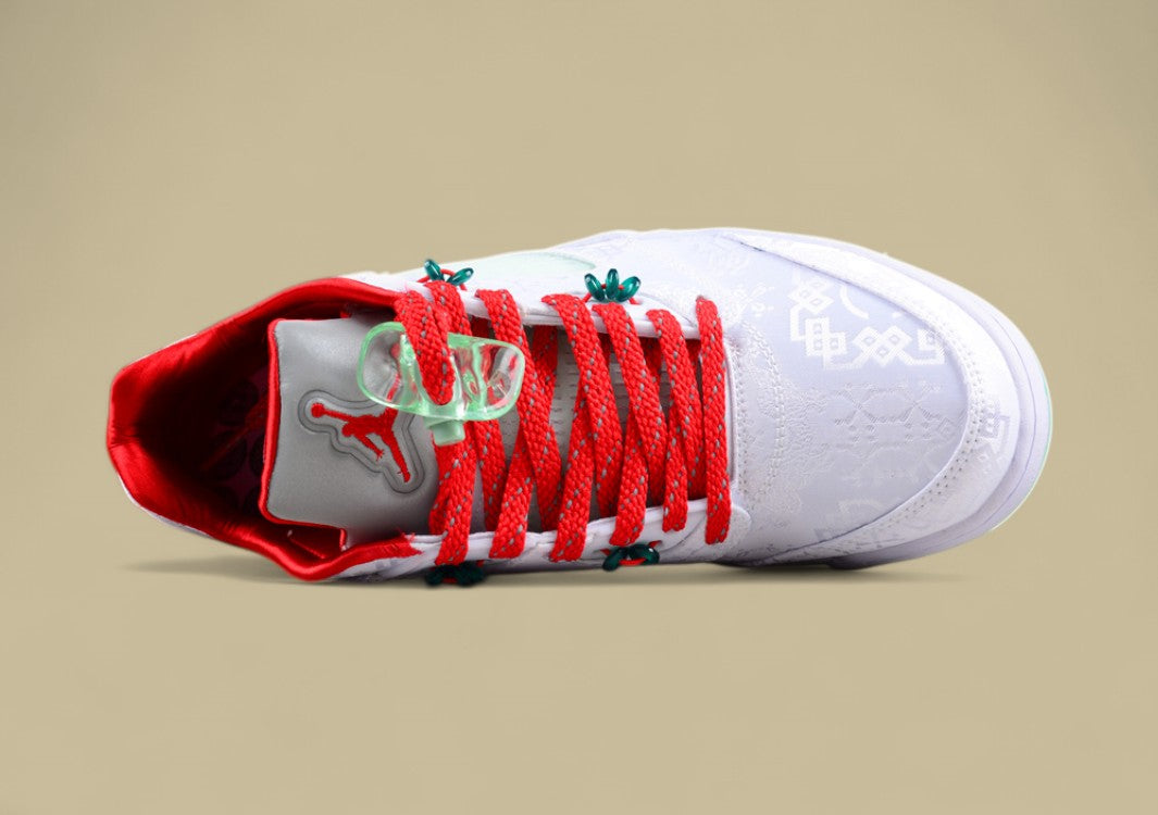 Air Jordan 5 Low White Jade Silk