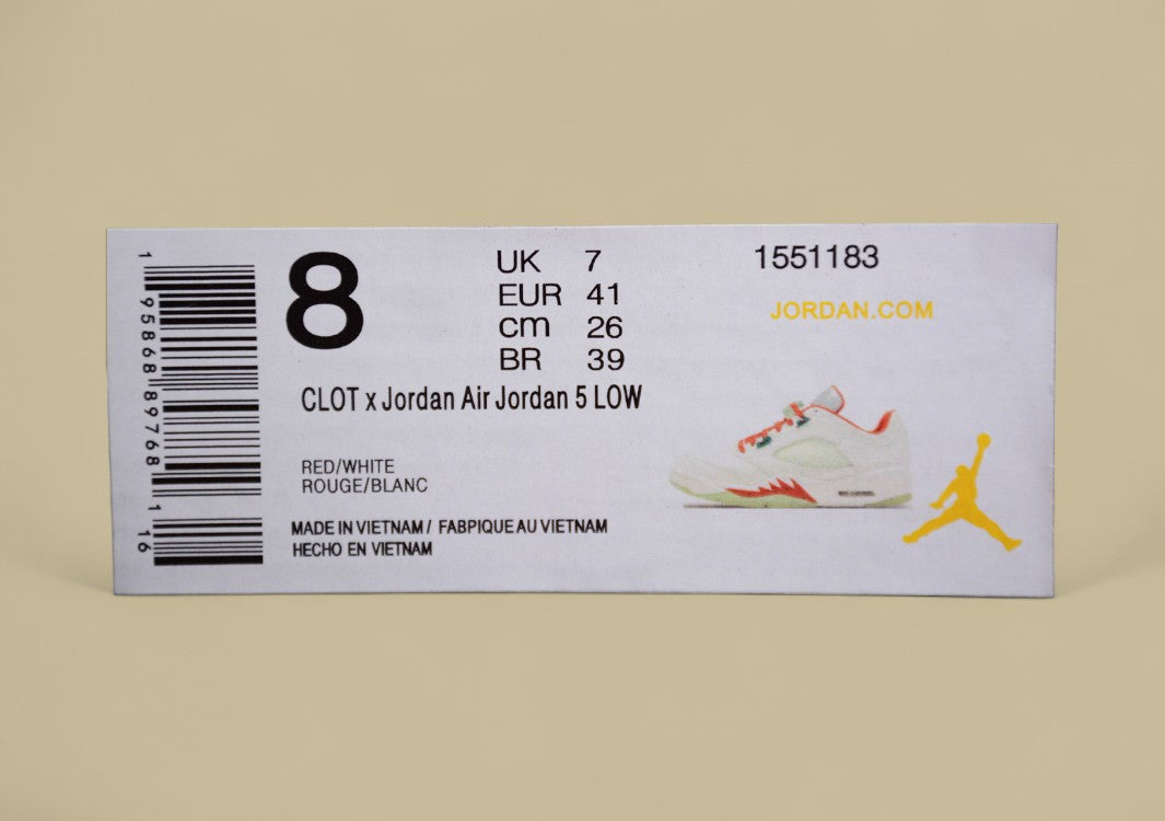 Air Jordan 5 Low White Jade Silk