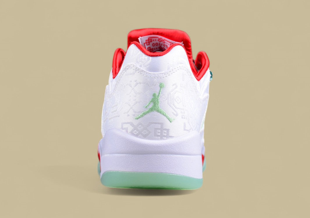 Air Jordan 5 Low White Jade Silk