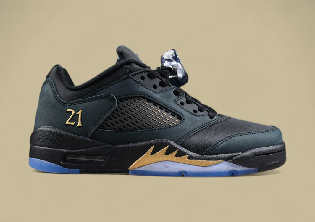 Air Jordan 5 Low "Wings" Black & Gold