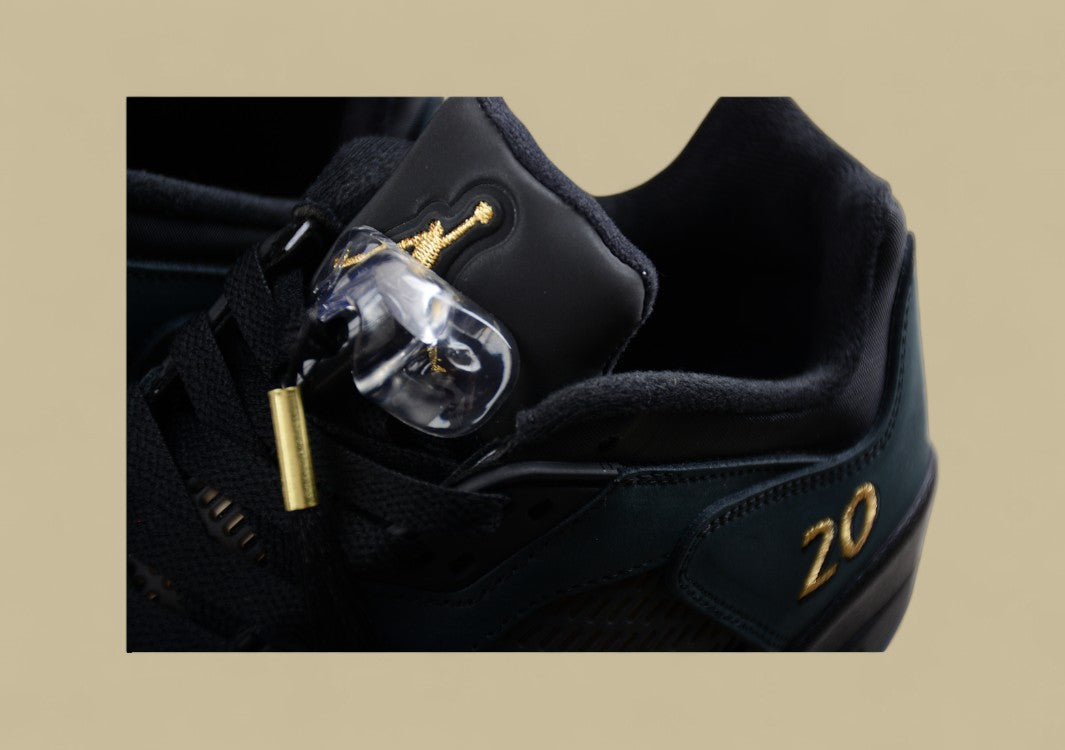 Air Jordan 5 Low "Wings" Black & Gold