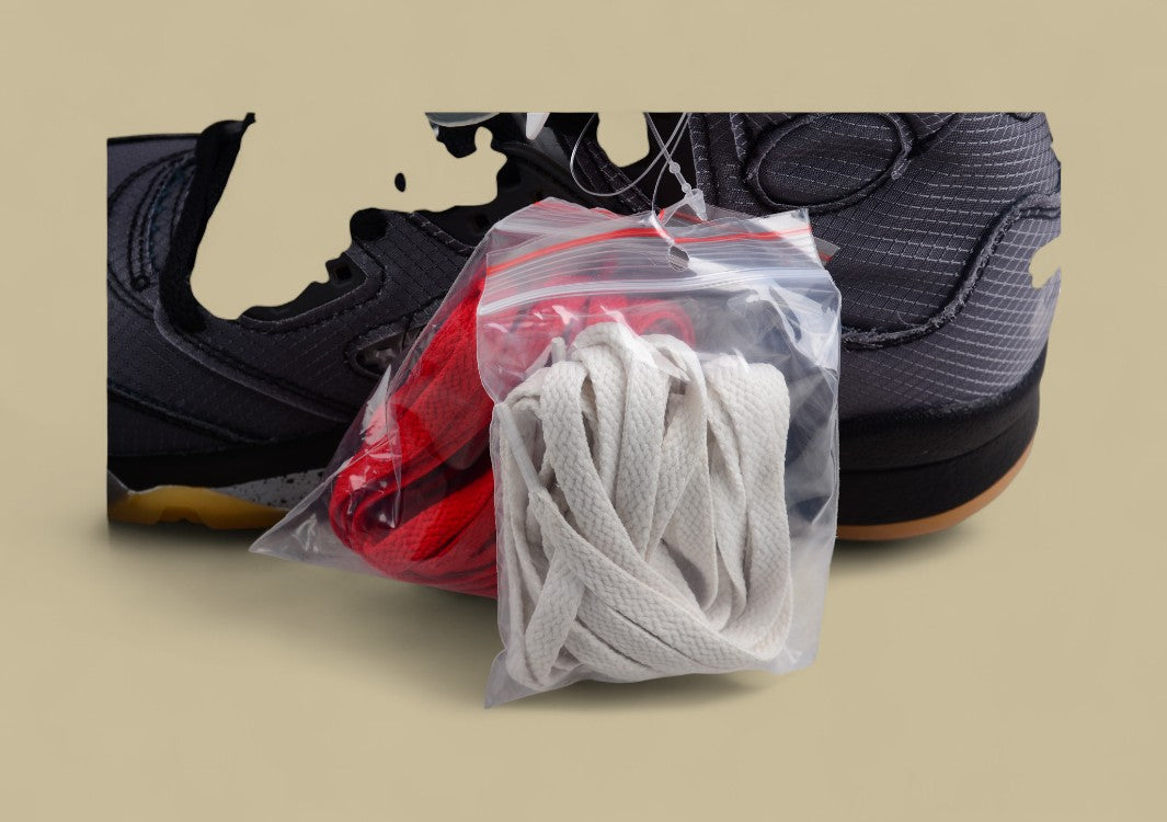 Air Jordan 5 Off White Black Cicada Wing