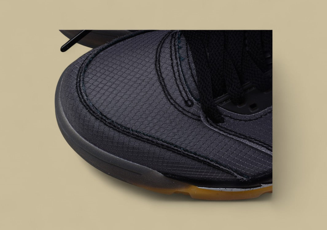 Air Jordan 5 Off White Black Cicada Wing