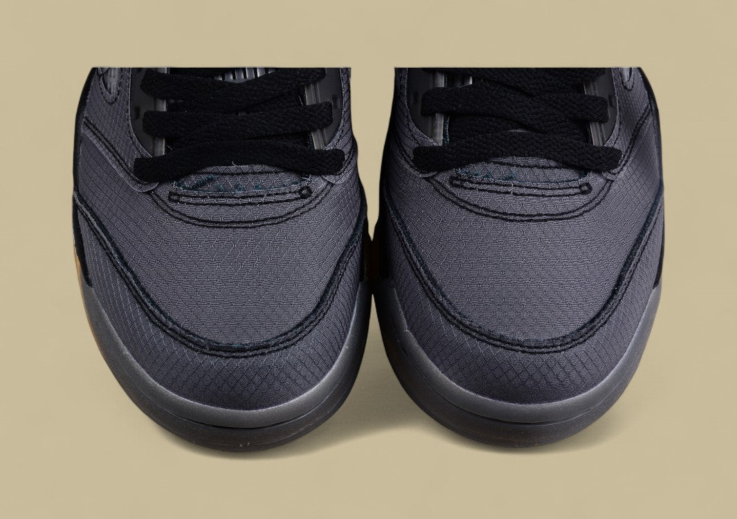 Air Jordan 5 Off White Black Cicada Wing