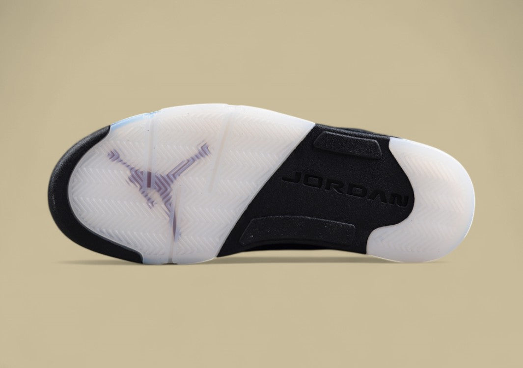 Air Jordan 5 Retro Black With Dark Red