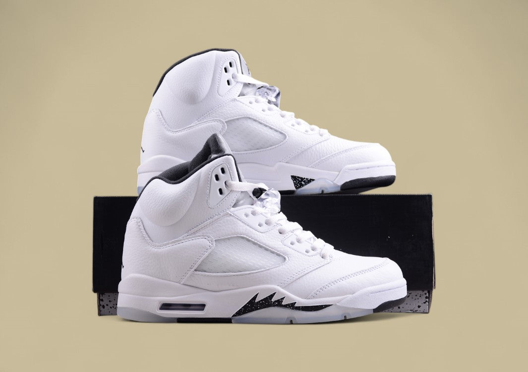 Air Jordan 5 Retro Black & White