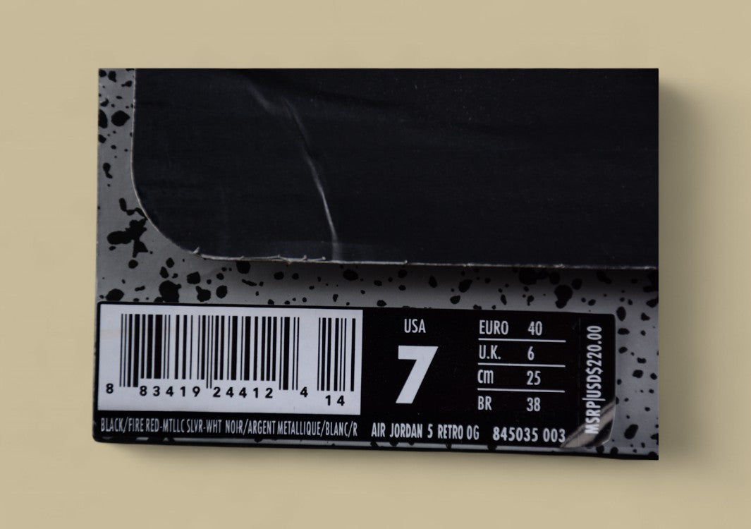 Air Jordan 5 Retro Black and Silver With Racer Blue