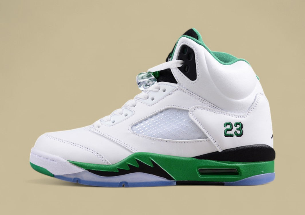 Air Jordan 5 Retro Burgundy With White Green