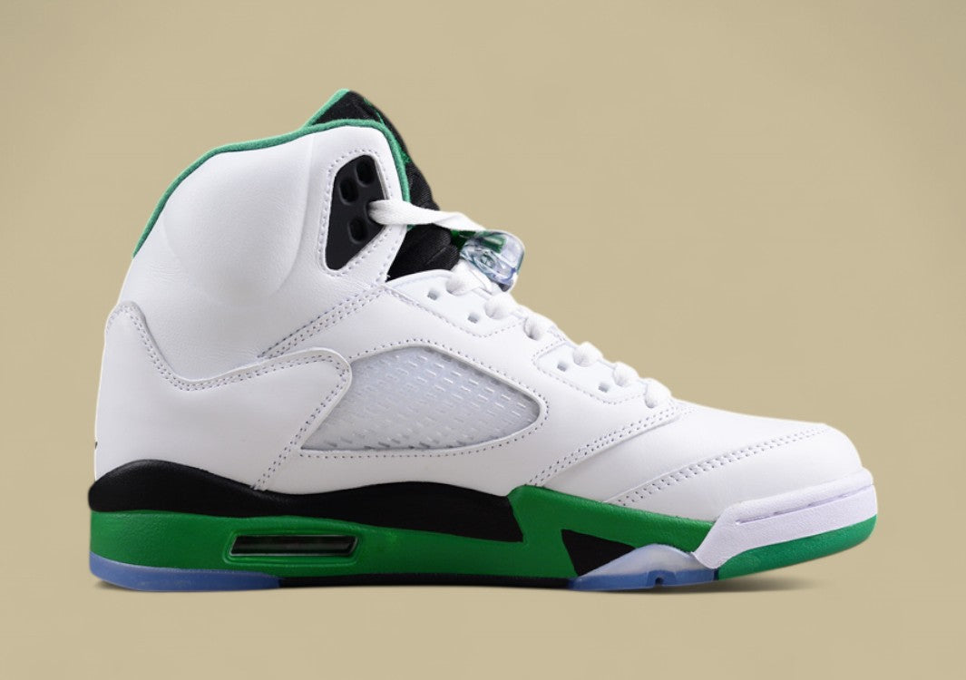 Air Jordan 5 Retro Burgundy With White Green