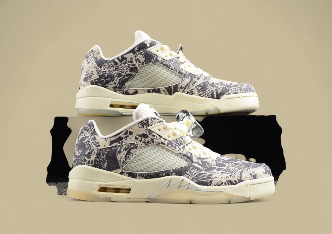 Air Jordan 5 Retro Expression White Suede