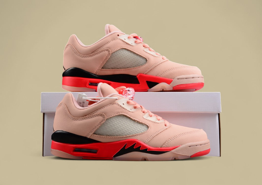 Air Jordan 5 Retro Flamingo With Arctic Orange