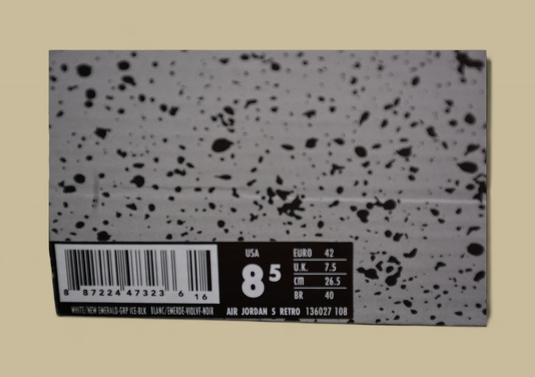 Air Jordan 5 Retro Grape White & Purple