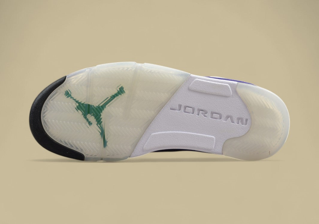 Air Jordan 5 Retro Grape White & Purple