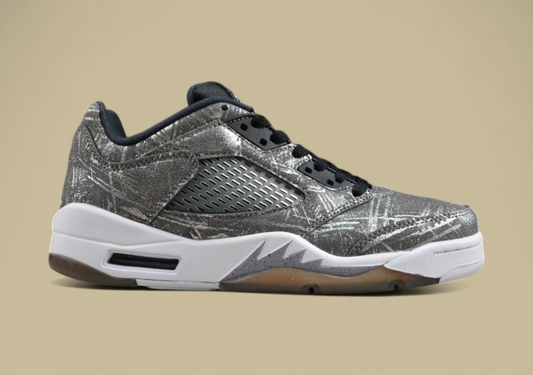 Air Jordan 5 Retro Gray & Silver