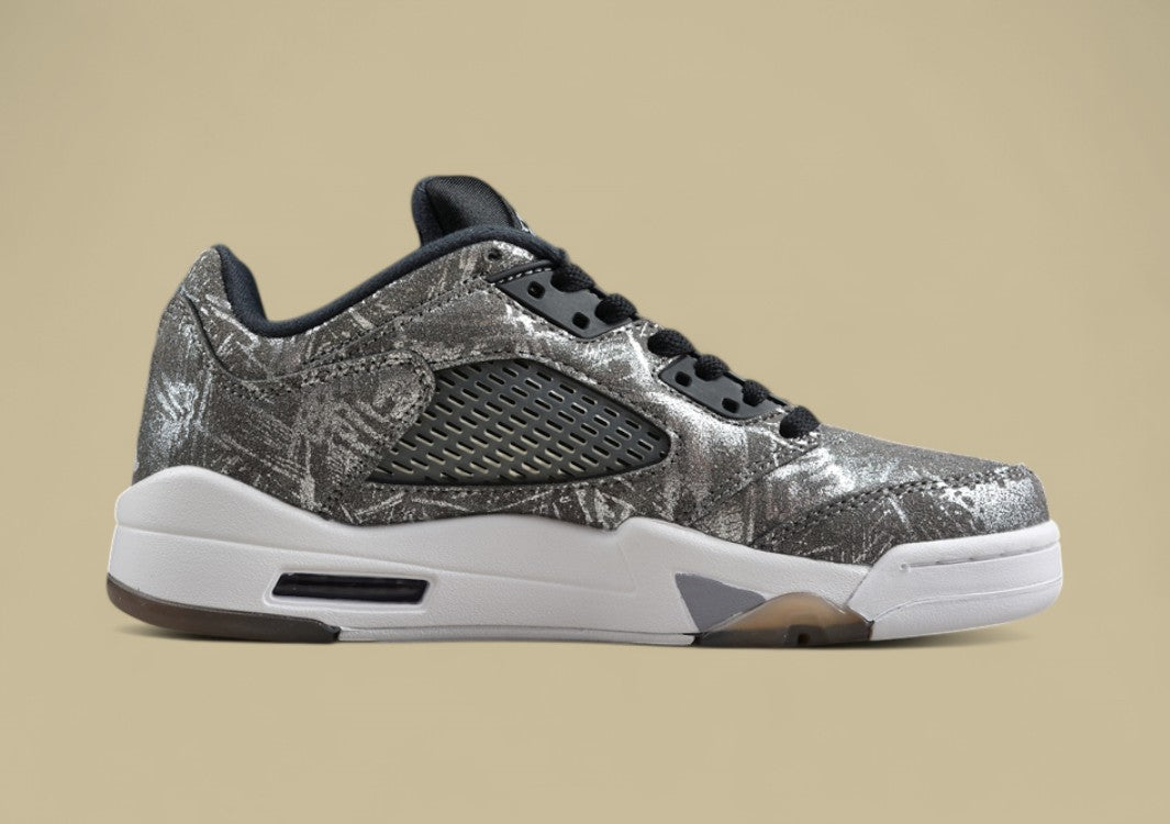 Air Jordan 5 Retro Gray & Silver