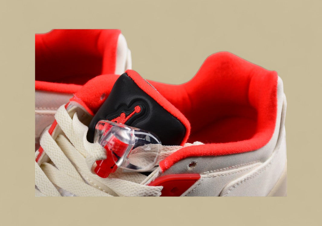 Air Jordan 5 Retro Low Light Beige Off White