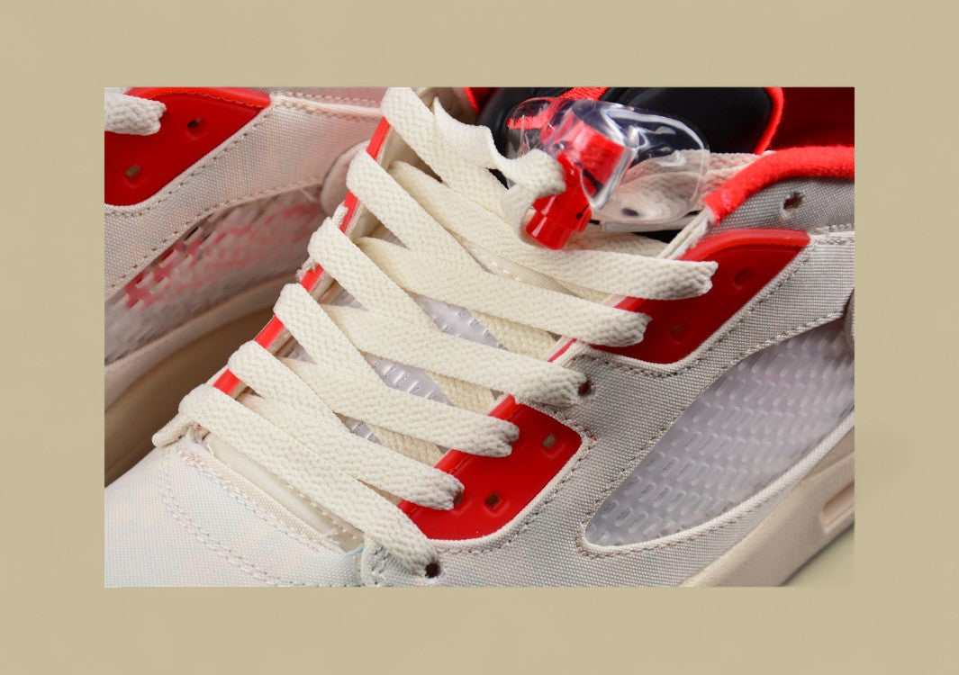 Air Jordan 5 Retro Low Light Beige Off White