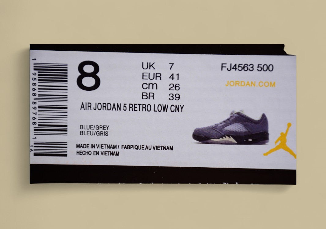 Air Jordan 5 Retro Low Reflective Indigo Fog