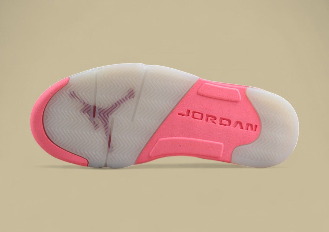 Air Jordan 5 Retro Low White and Pink