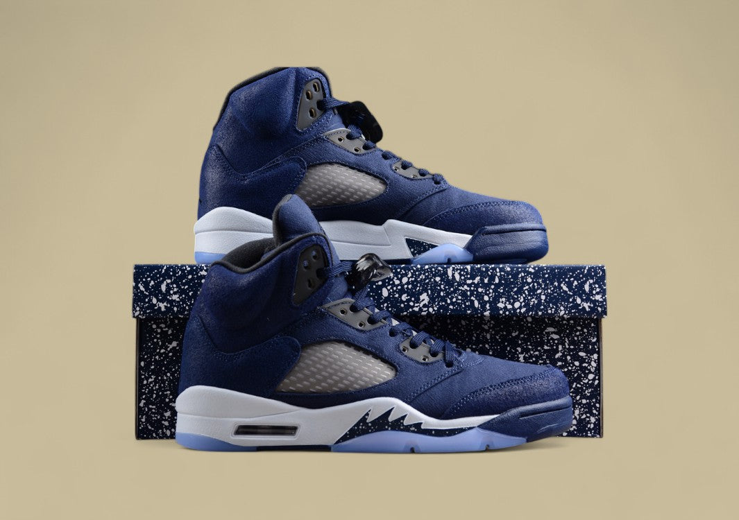 Air Jordan 5 Retro Midnight Navy Blue
