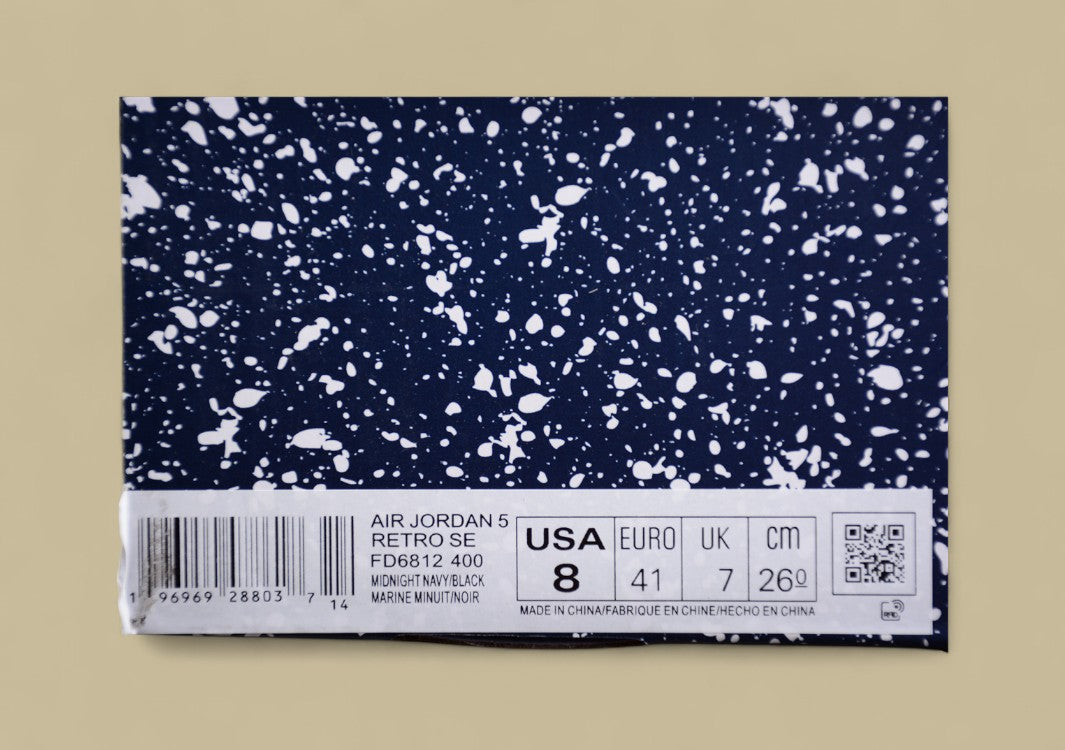Air Jordan 5 Retro Midnight Navy Blue