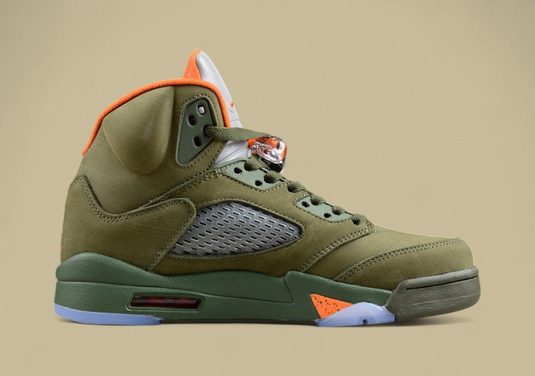Air Jordan 5 Retro Olive Green