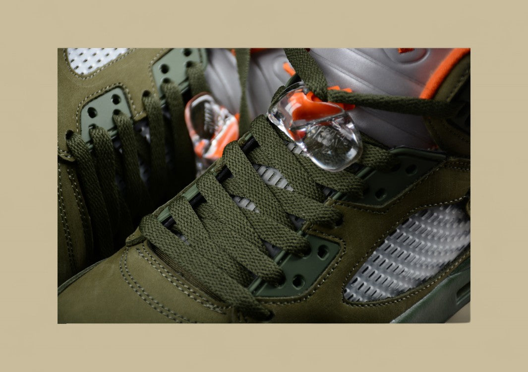 Air Jordan 5 Retro Olive Green