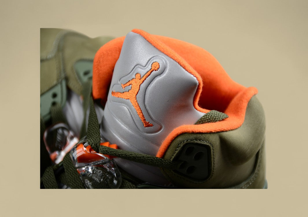 Air Jordan 5 Retro Olive Green