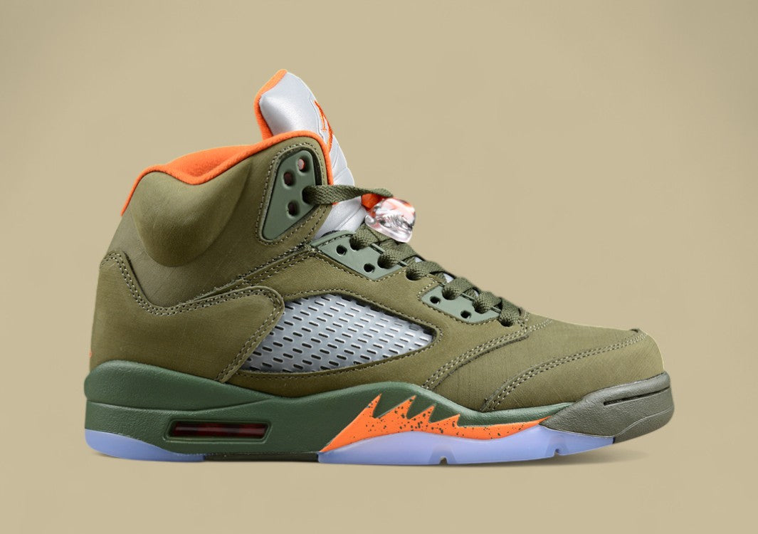 Air Jordan 5 Retro Olive Green