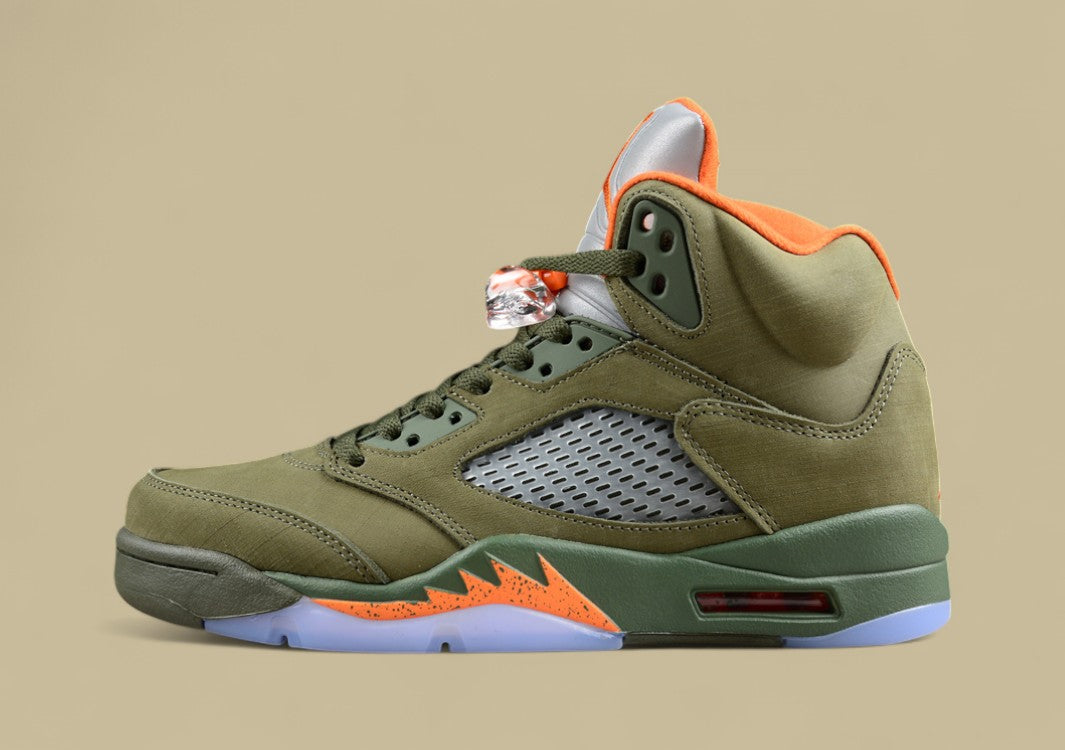 Air Jordan 5 Retro Olive Green