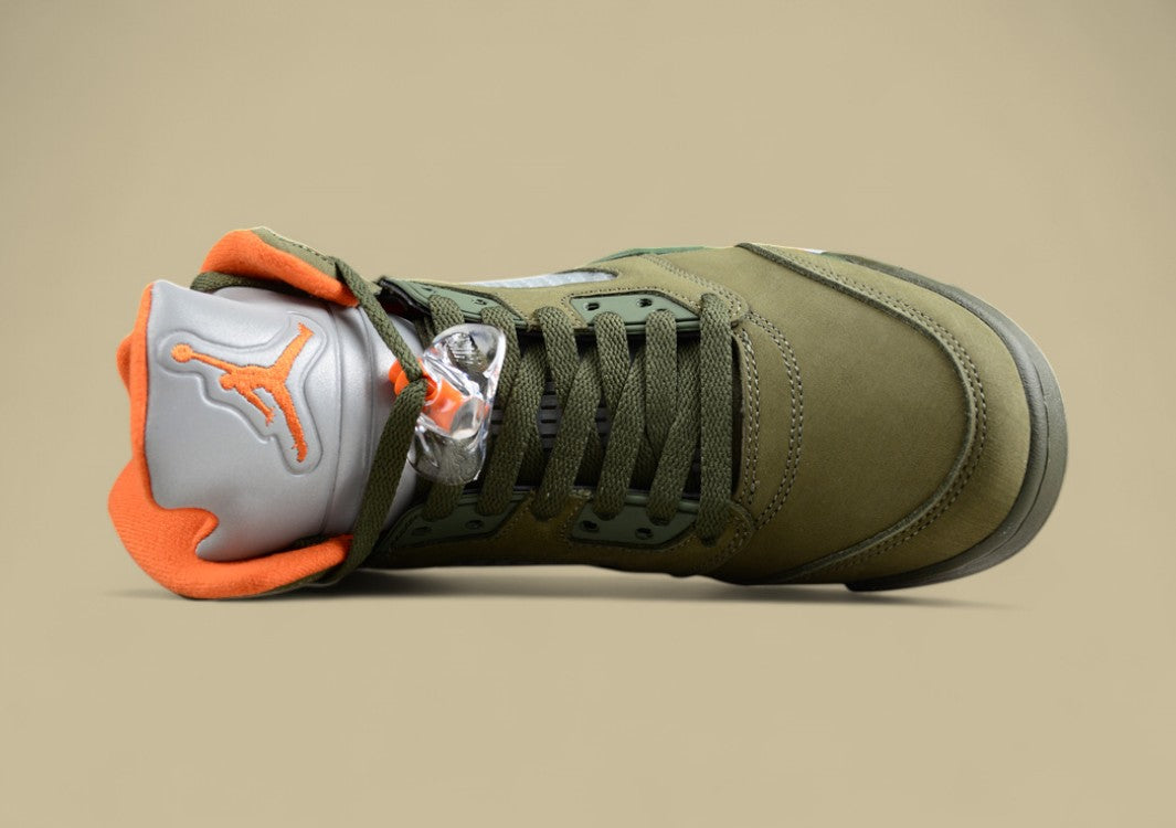 Air Jordan 5 Retro Olive Green