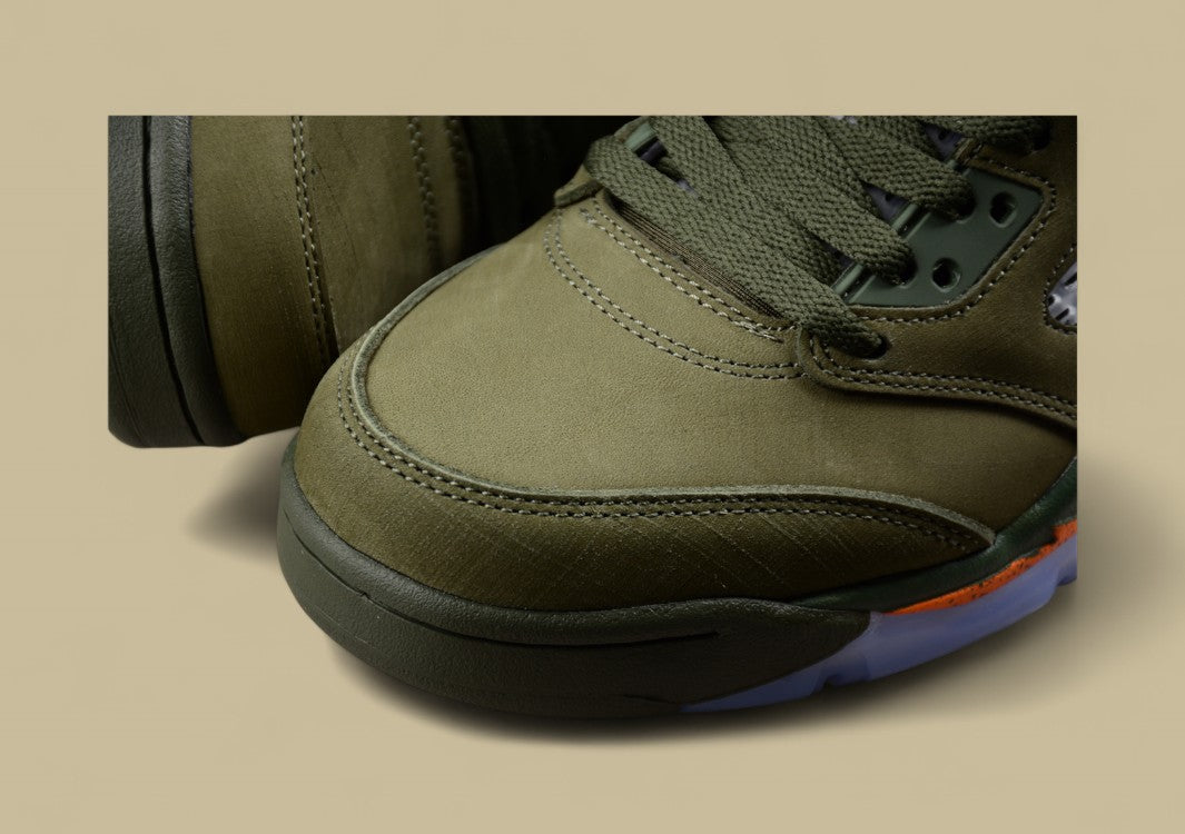 Air Jordan 5 Retro Olive Green