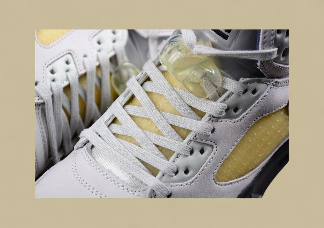 Air Jordan 5 Retro Photon Dust With Light Tooth White