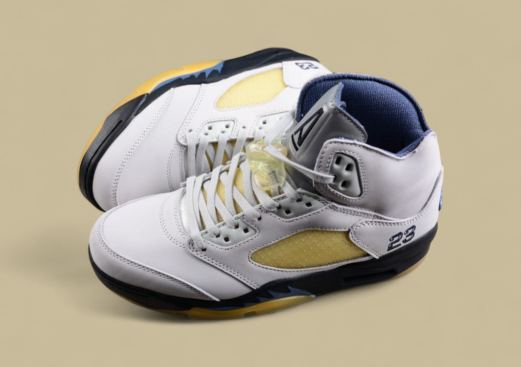 Air Jordan 5 Retro Photon Dust With Light Tooth White