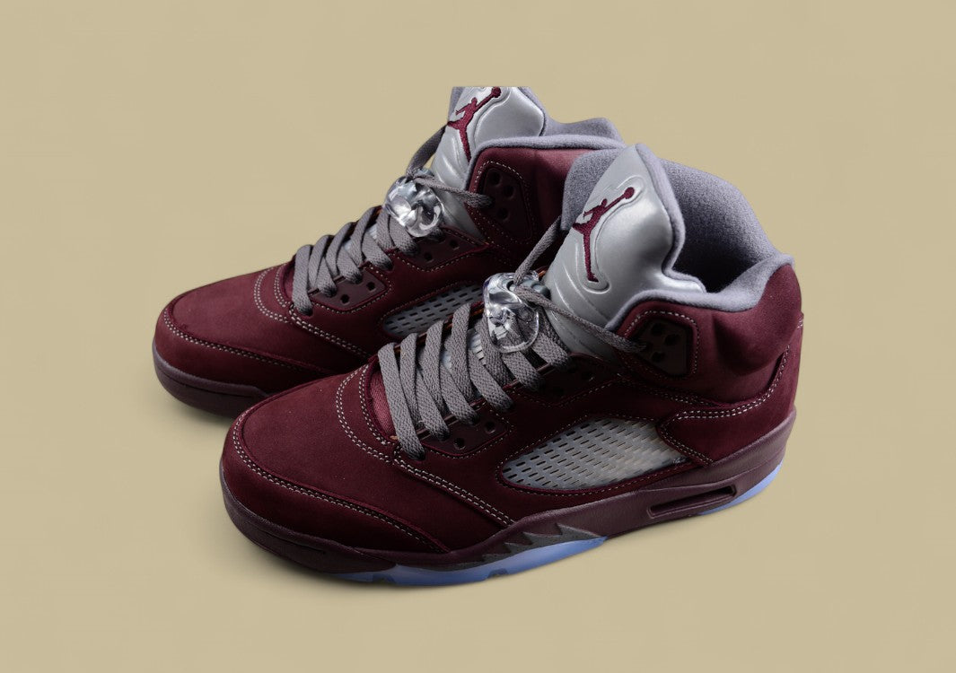 Air Jordan 5 Retro Pure Burgundy Wine Red