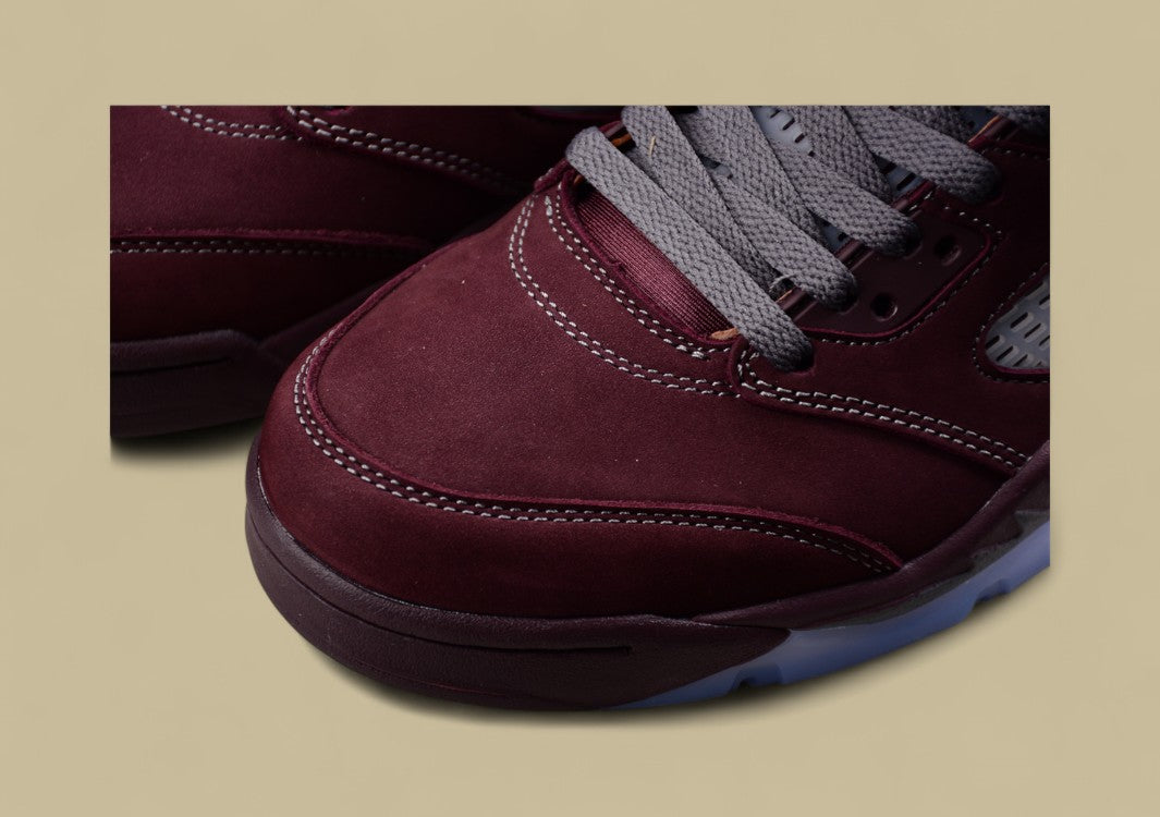 Air Jordan 5 Retro Pure Burgundy Wine Red