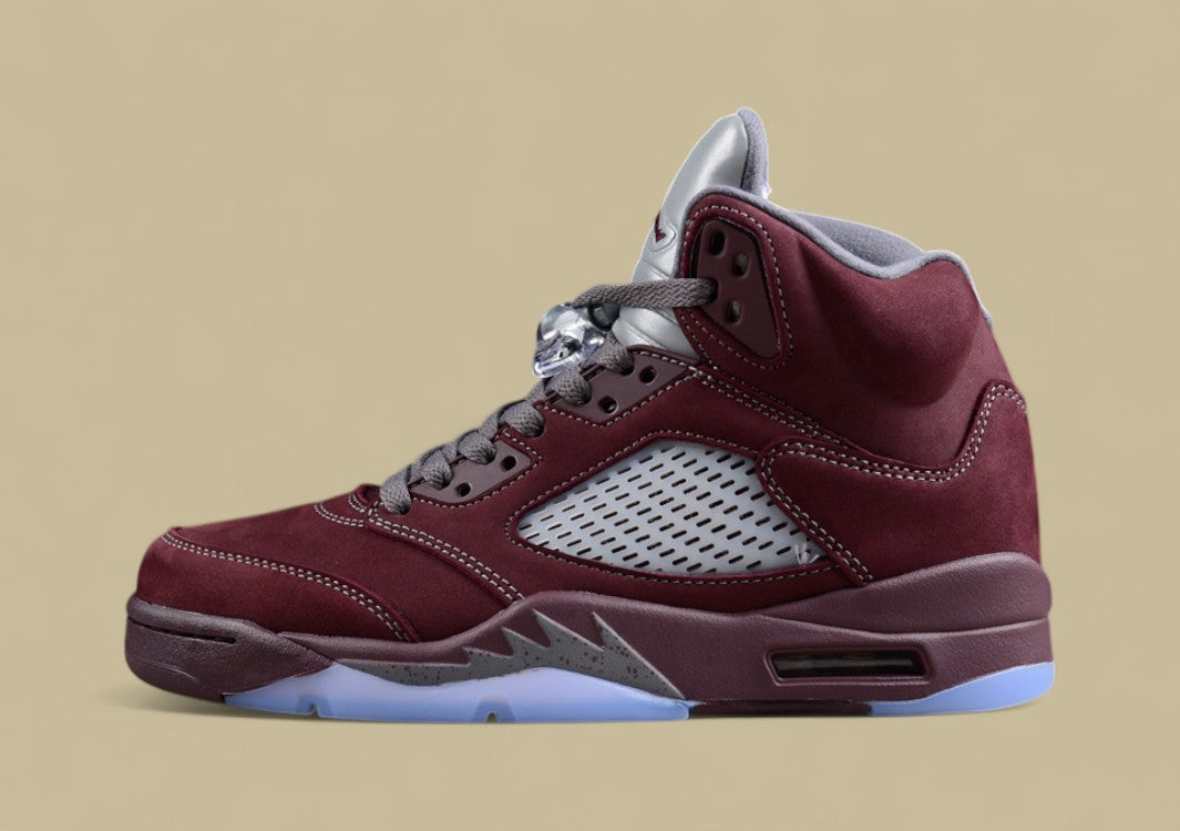 Air Jordan 5 Retro Pure Burgundy Wine Red