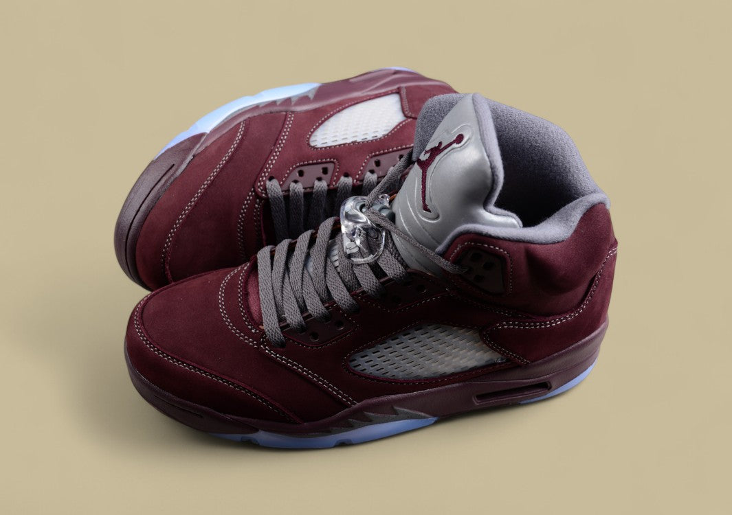 Air Jordan 5 Retro Pure Burgundy Wine Red