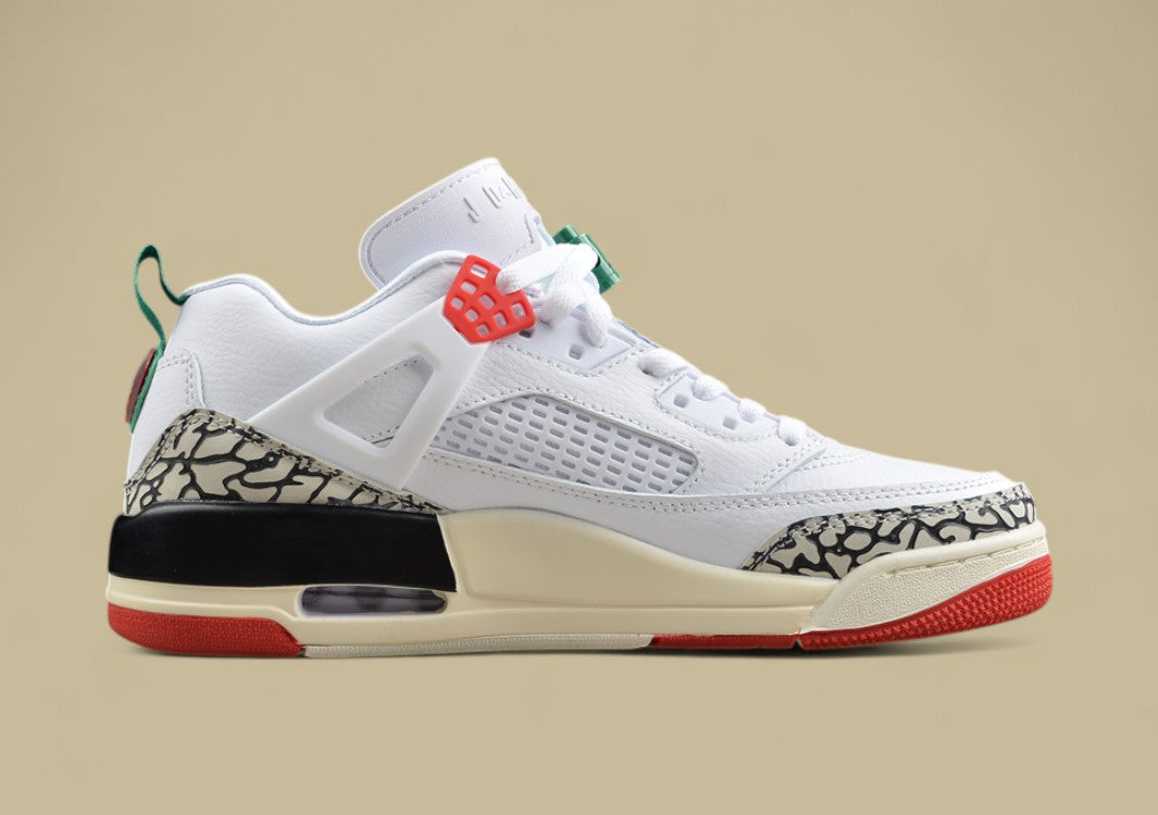 Air Jordan 5 Retro Spizike Black & White and Red