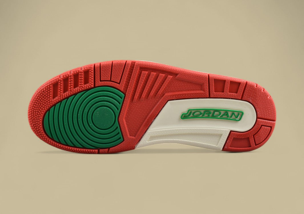 Air Jordan 5 Retro Spizike Black & White and Red