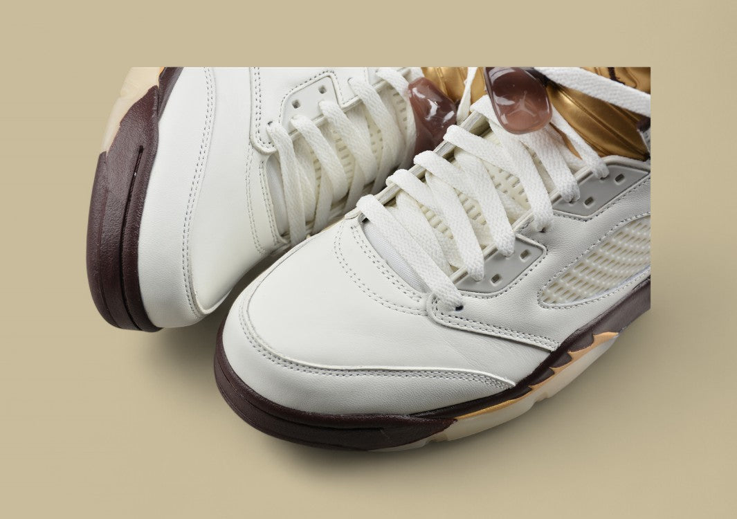 Air Jordan 5 Retro Spizike White Brown