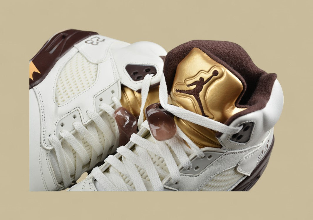 Air Jordan 5 Retro Spizike White Brown