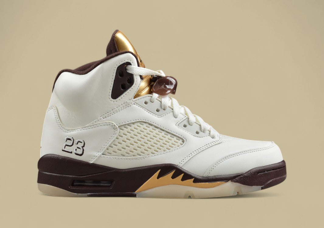 Air Jordan 5 Retro Spizike White Brown