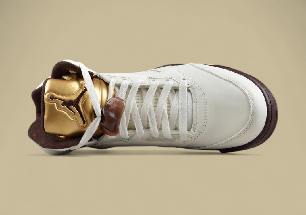Air Jordan 5 Retro Spizike White Brown