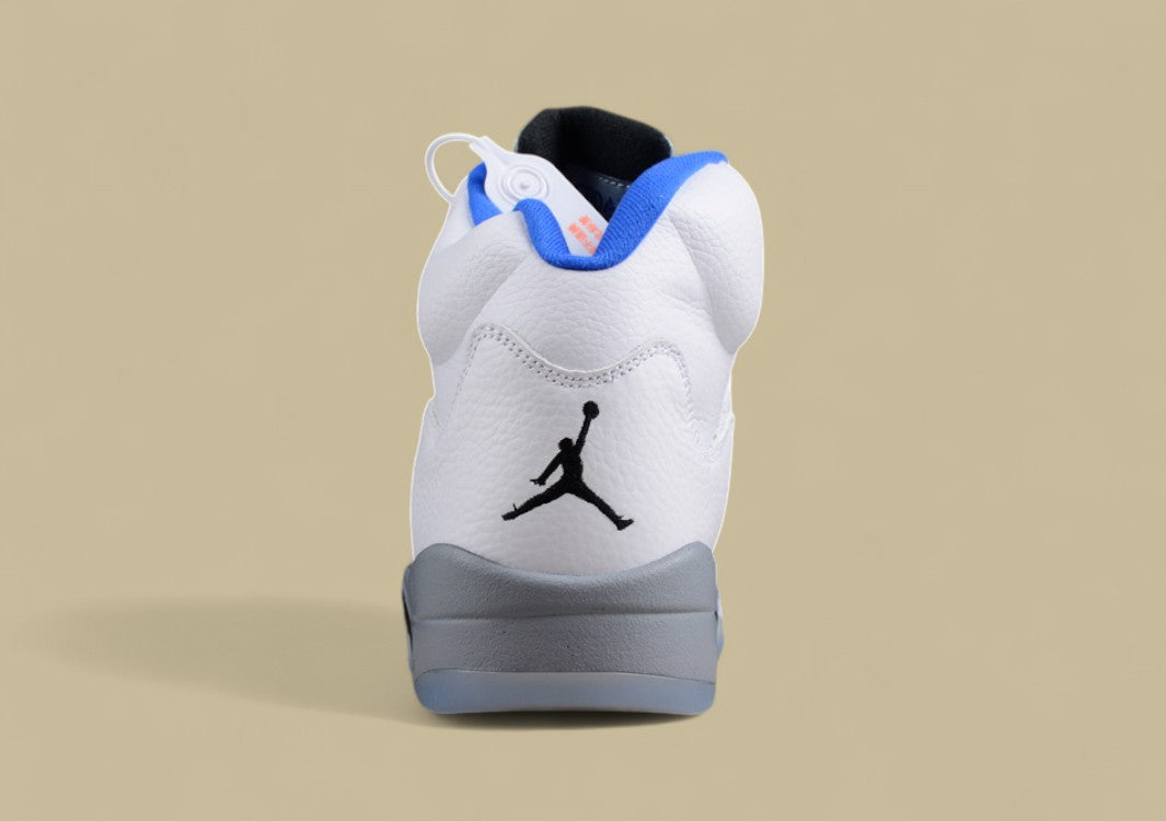 Air Jordan 5 Retro Stealth White Blue