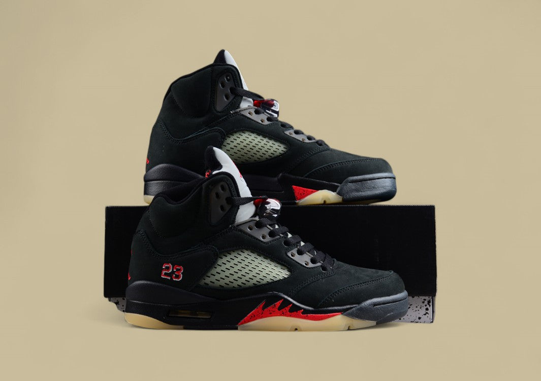 Air Jordan 5 Retro Waterproof Black Off Noir