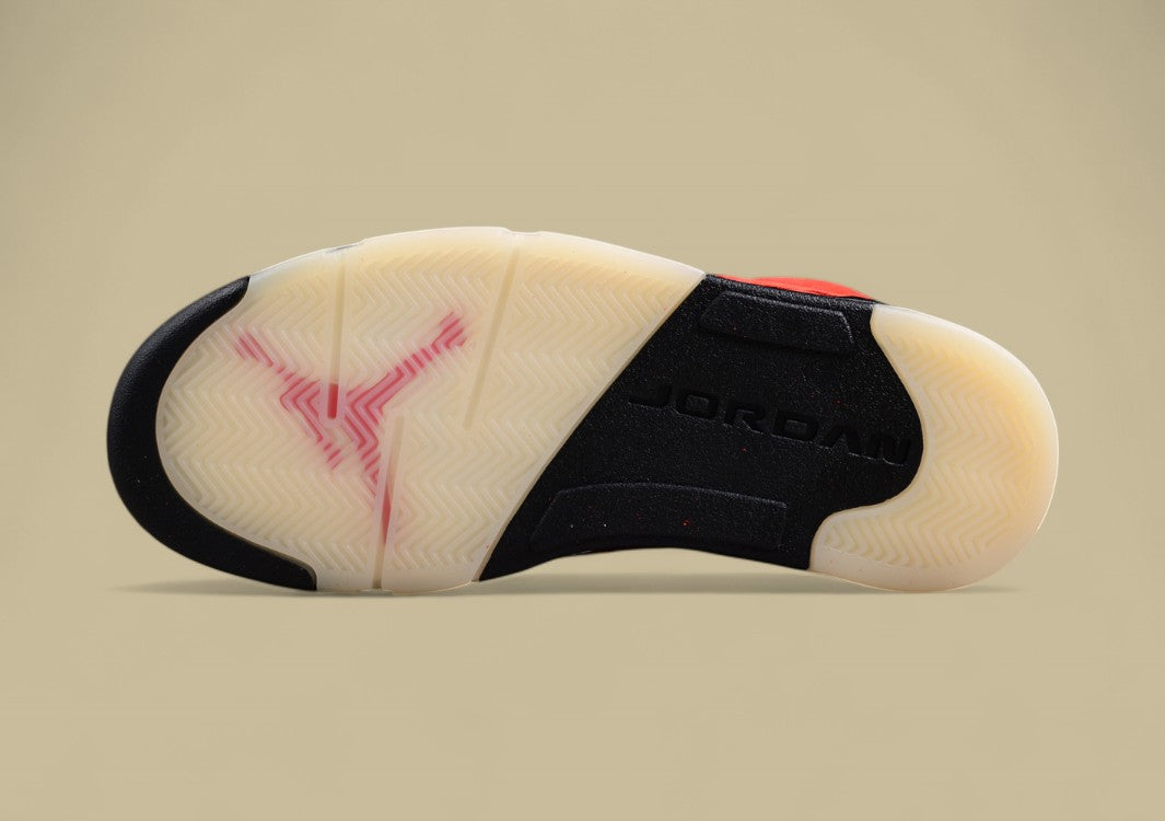 Air Jordan 5 The Bright Red Suede