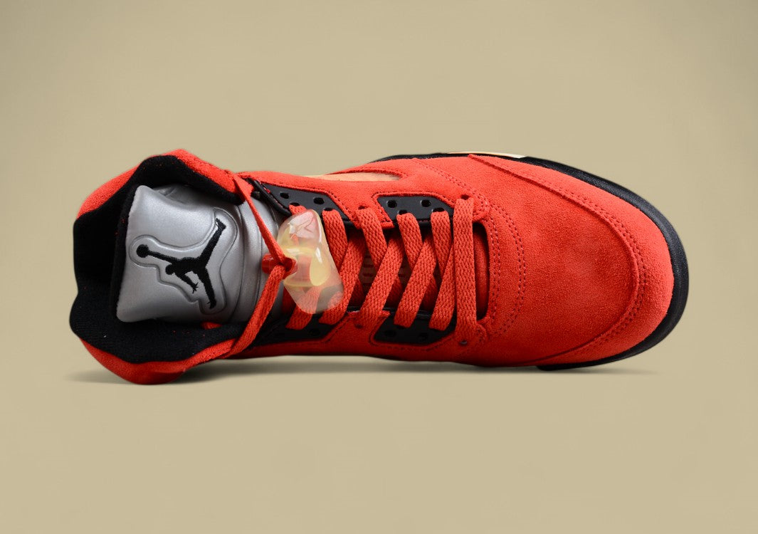 Air Jordan 5 The Bright Red Suede