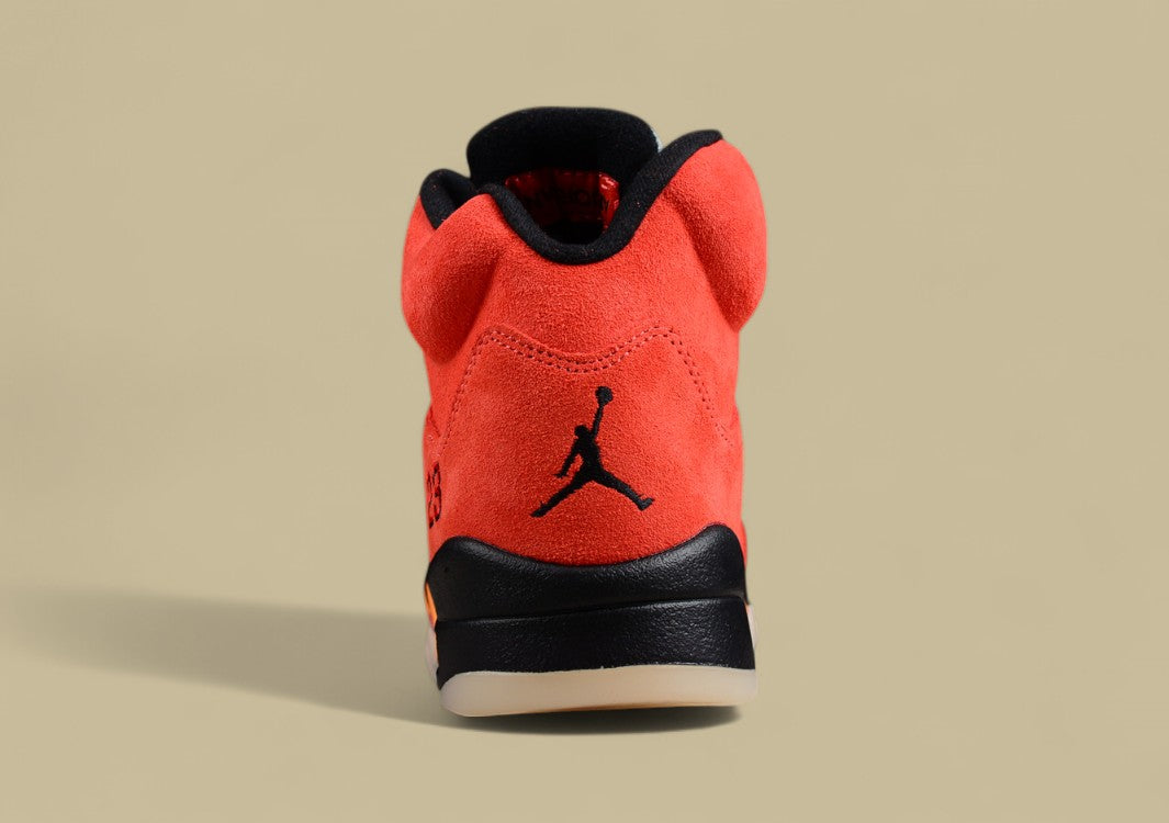 Air Jordan 5 The Bright Red Suede