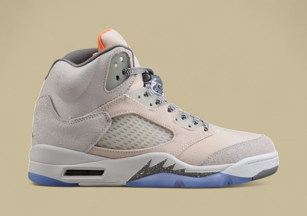 Air Jordan 5 Translucent Ice Blue Light Gray With Silver-gray